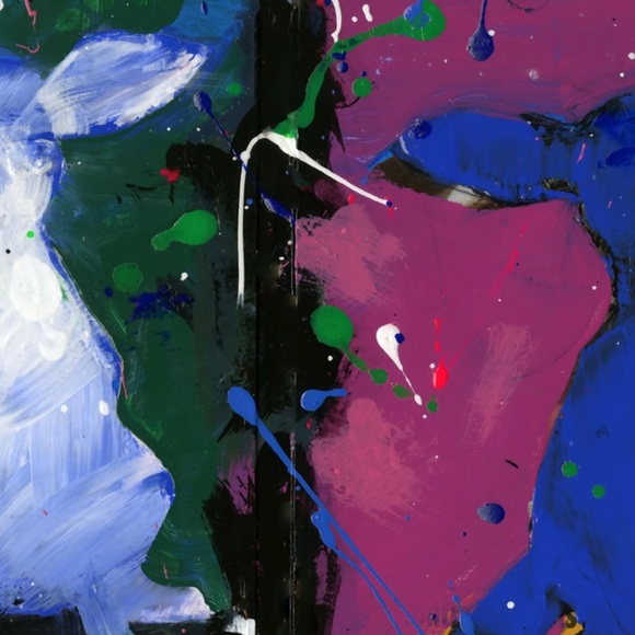 OOAK Abstract Chi Dog Painting by Kathy Morton Stanion - Chihuahua Party - Picture 7 of 8